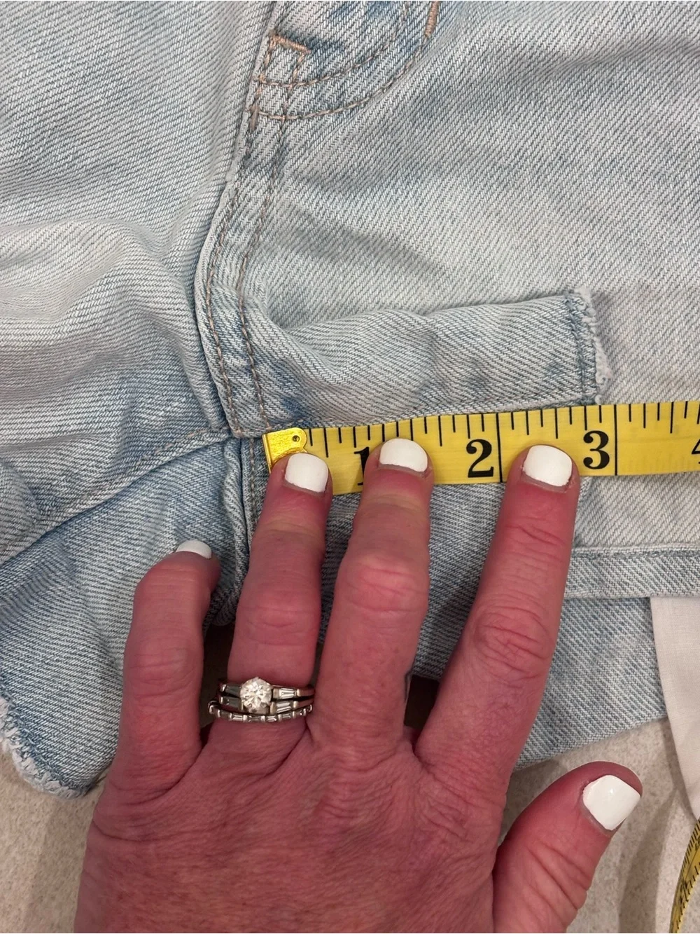 Old Navy Light Wash Denim Kids' Cutoff Shorts